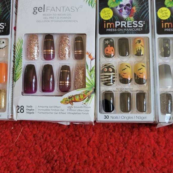 6 boxes press on nails, no glue needed - Picture 6 of 7